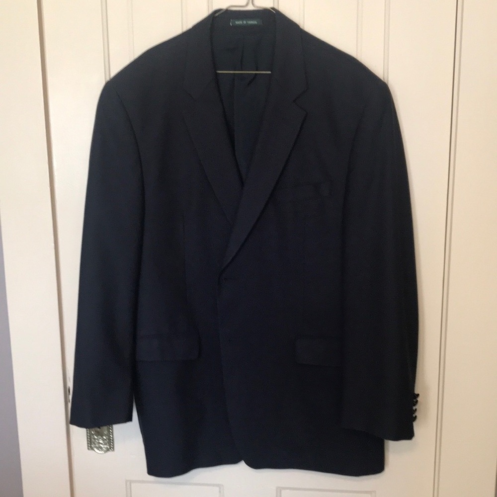 Men’s Ralph Lauren navy blue blazer- 46R